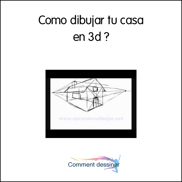 Como dibujar tu casa en 3d